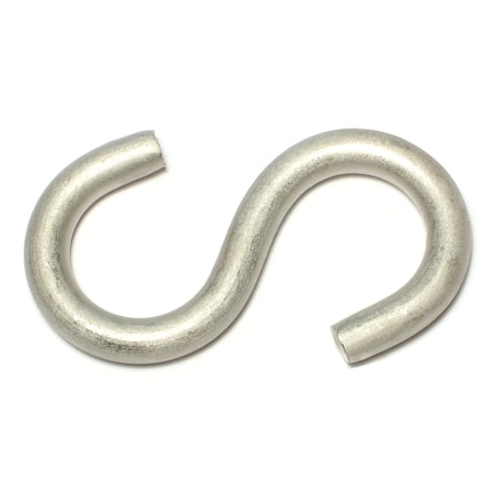 5/16 X 7/8 X 3 18-8 Stainless Steel Large Wire S Hooks 4PK